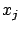 $ x_{j}$